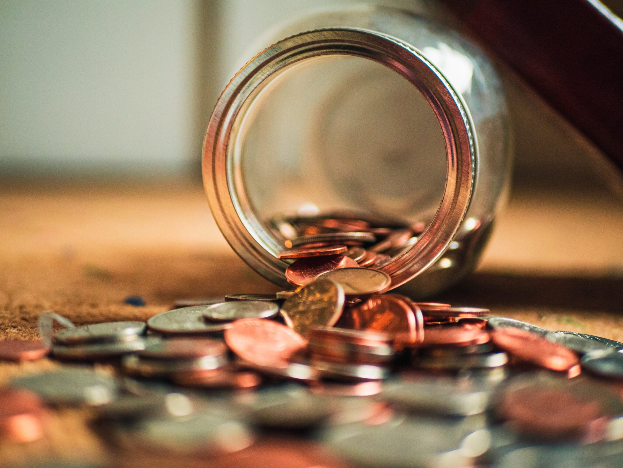 jar of coins | Photo by Josh Appel on Unsplash