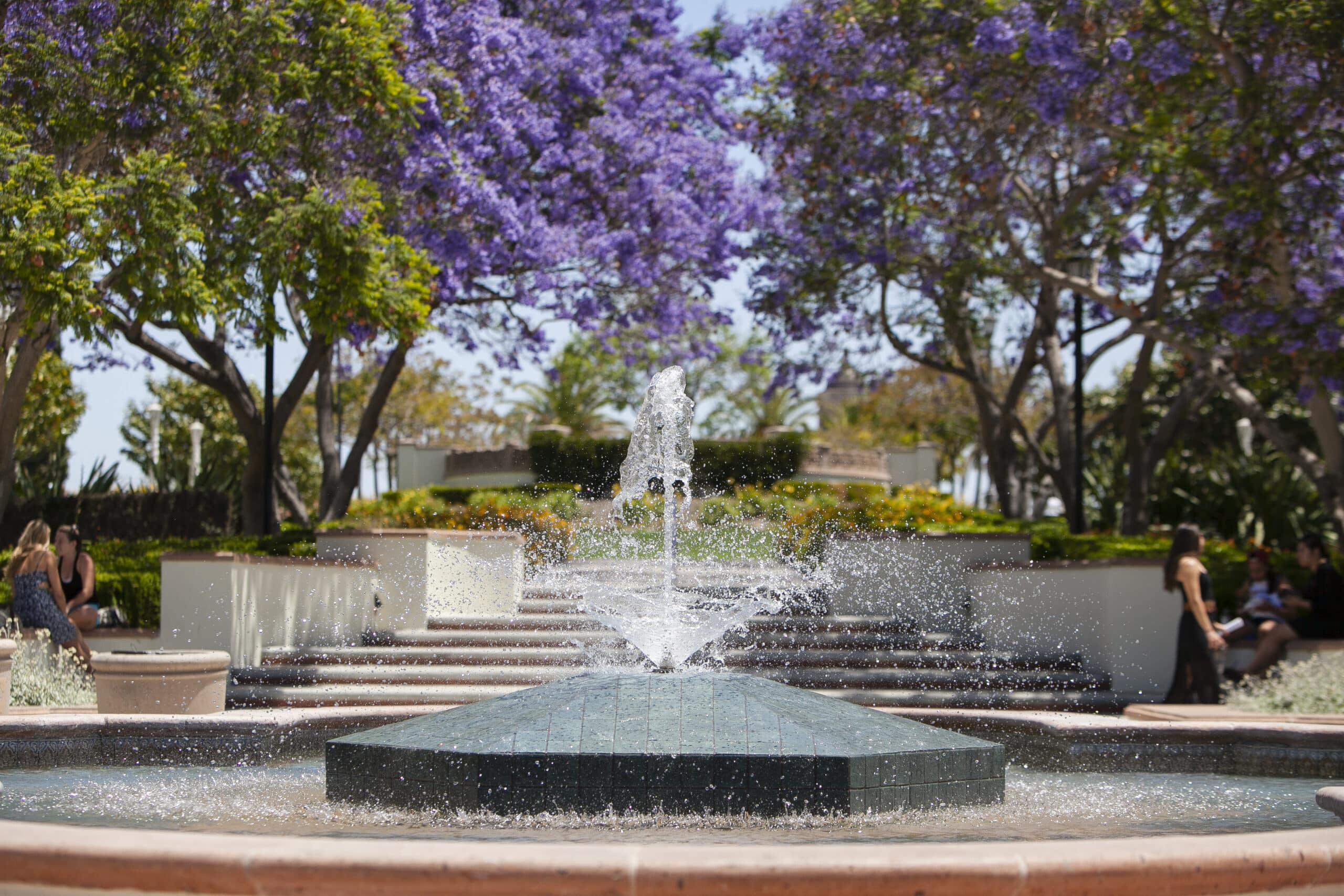 Fountain at the Franciscan School of Theology