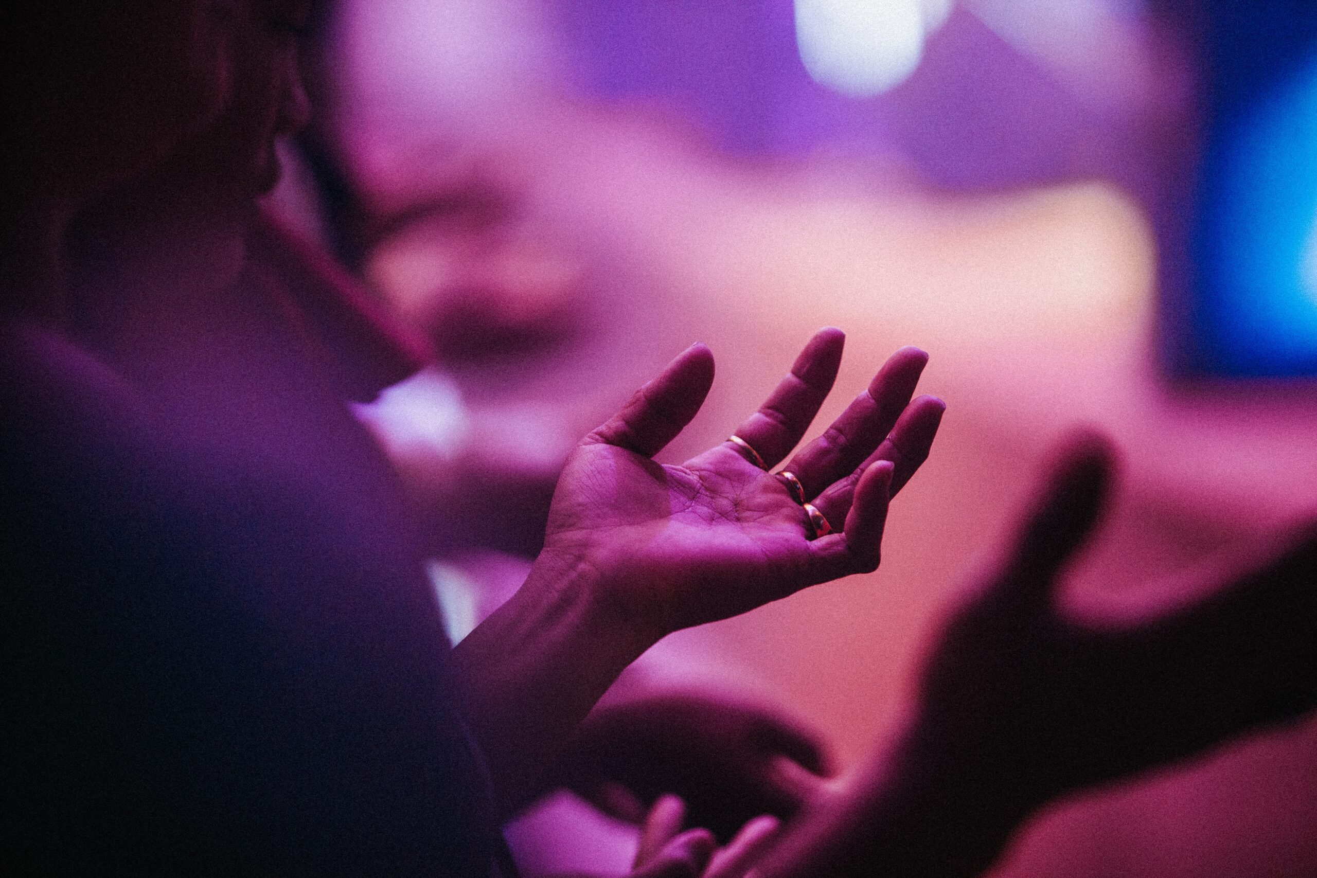 hands open in prayer | Photo by Lampos Aritonang on Unsplash