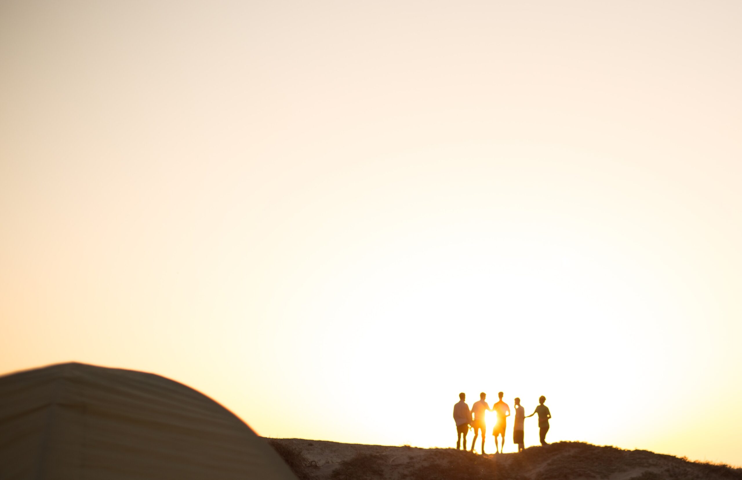 People watching the sunset | Photo by Nick Abrams on Unsplash