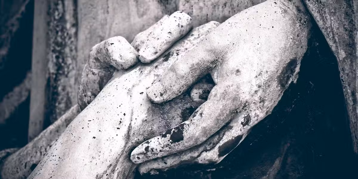 Saint Francis embraces the leper