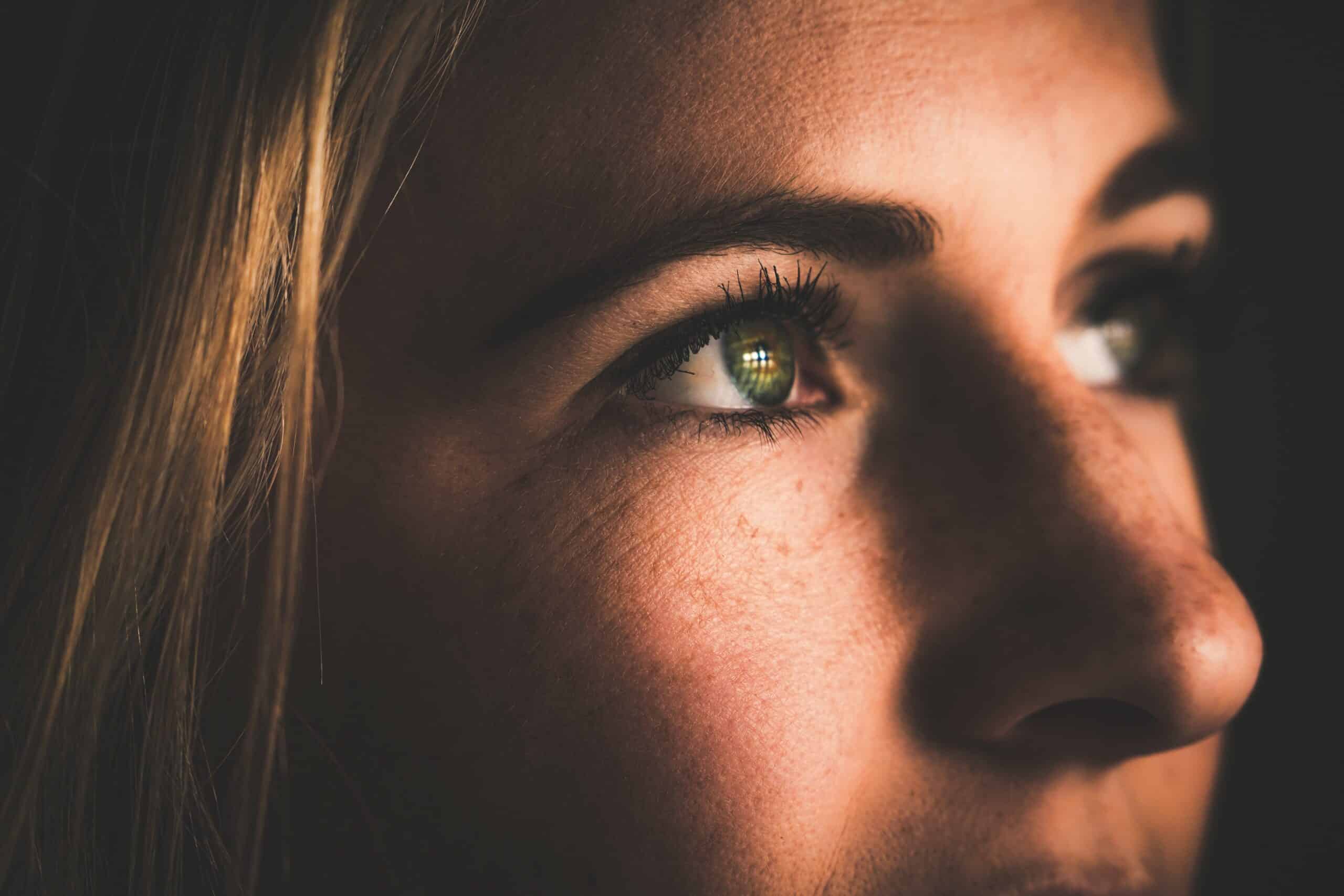 woman with eyes open | Photo by Eric Ward on Unsplash