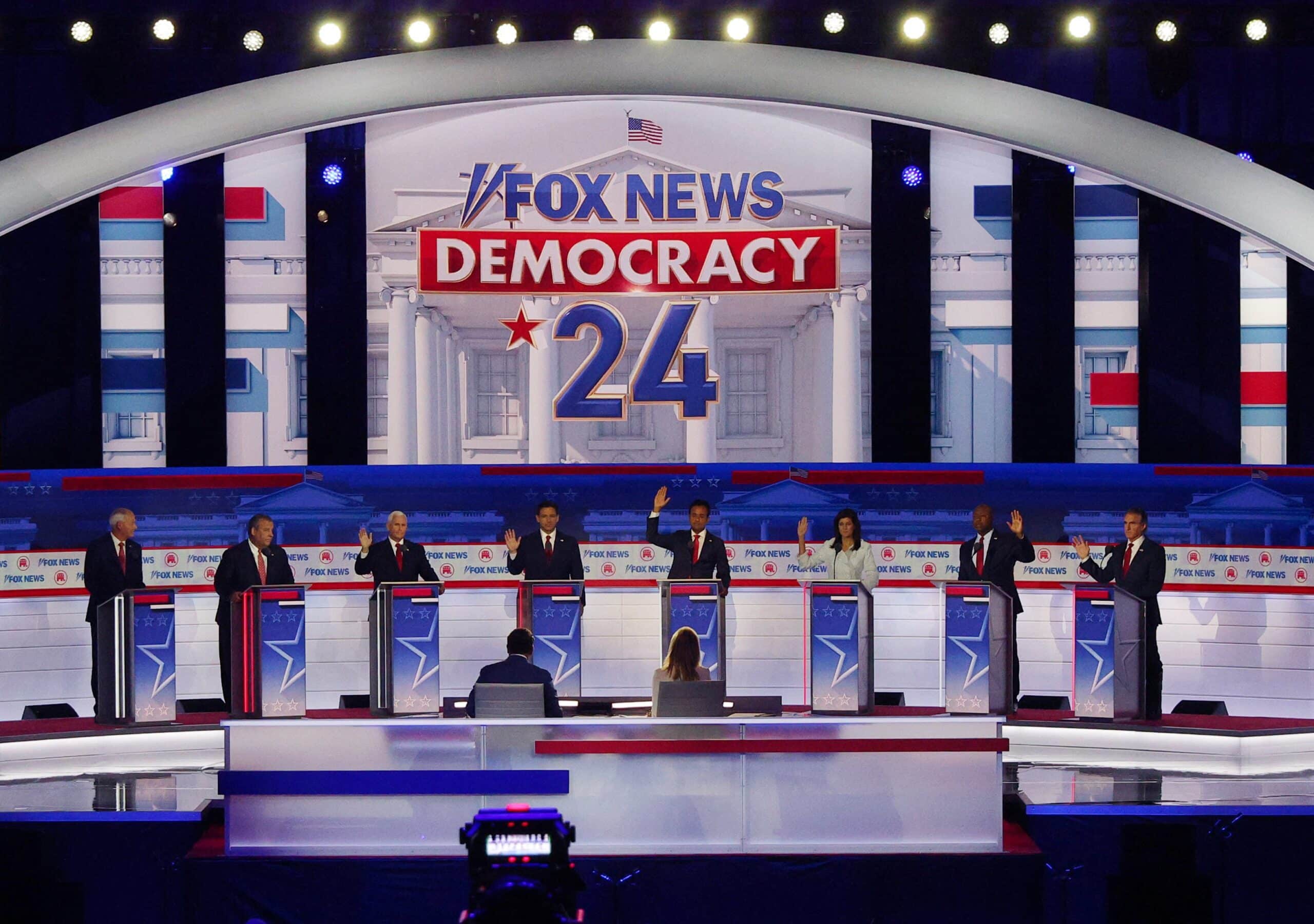 GOP presidential contenders spar over abortion, immigration, Ukraine