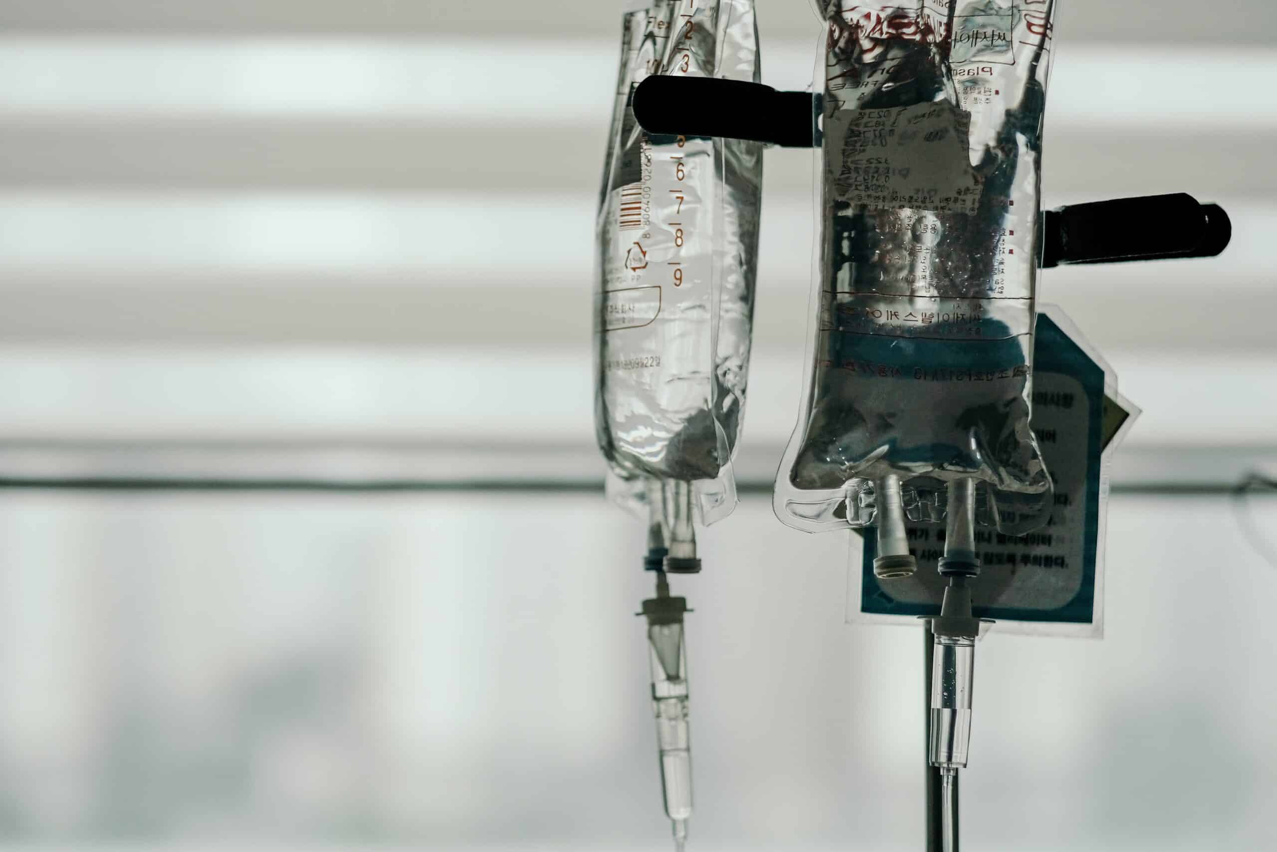 IVs in a hospital | Photo by insung yoon on Unsplash
