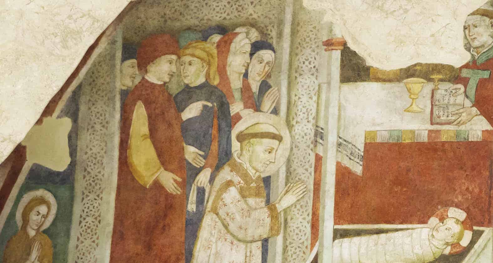 Image depicting Saint Francis and the Christ Child.