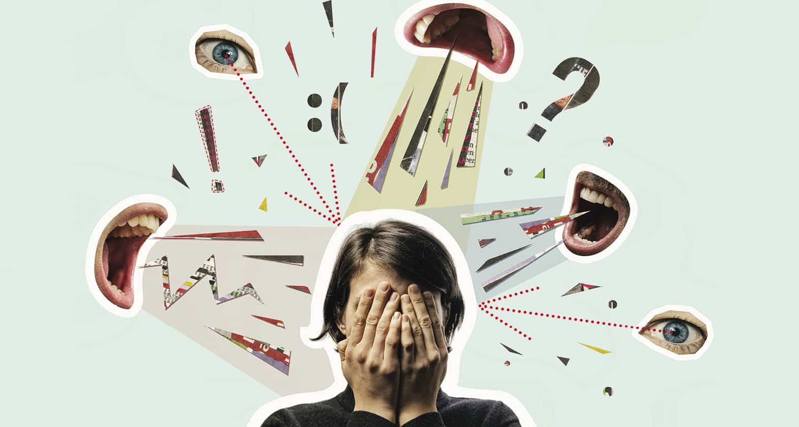 illustration of distractions