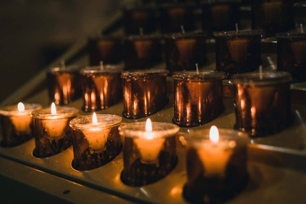 Candles in church | Photo by Heidi Erickson on Unsplash