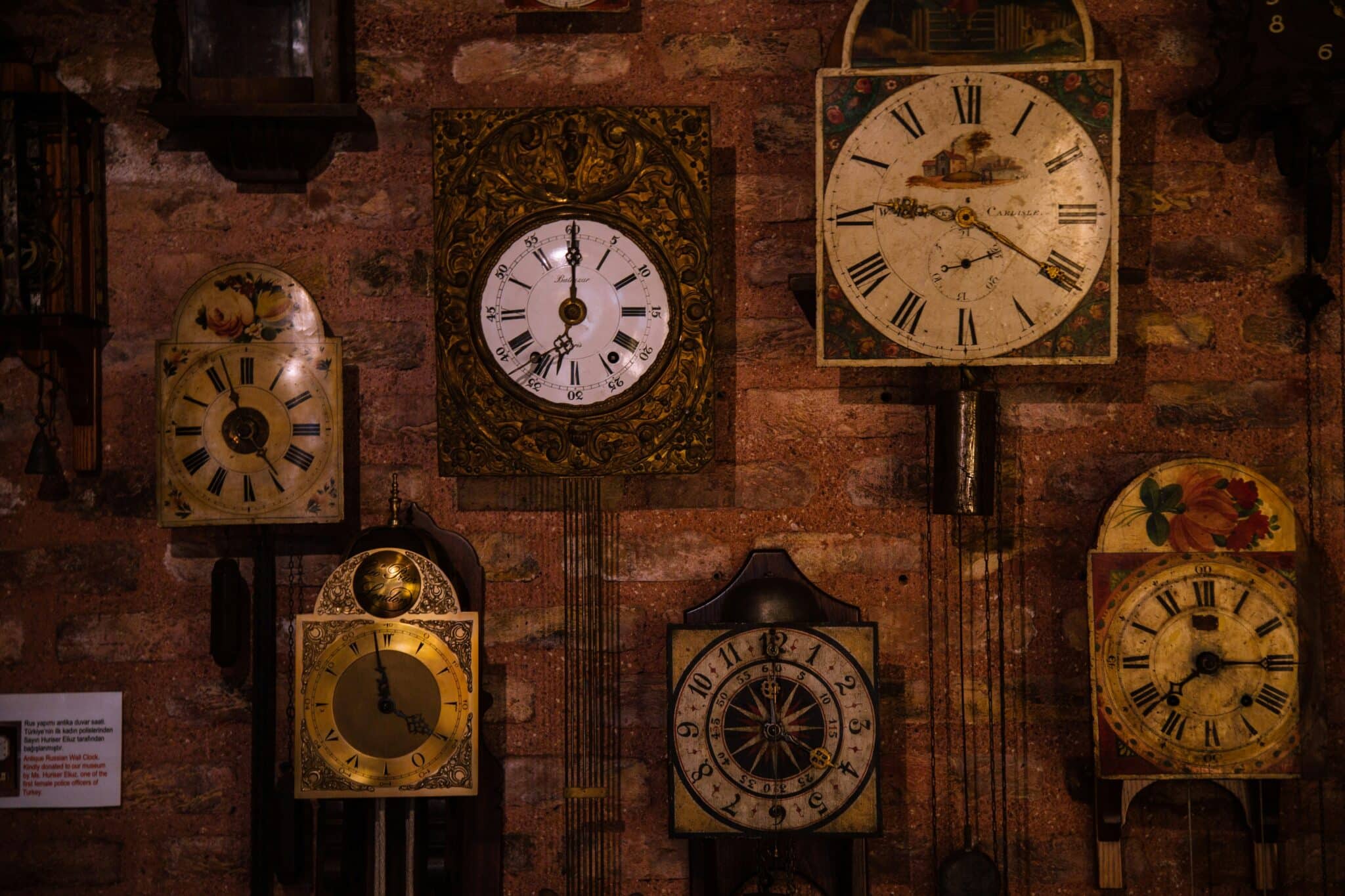 clocks on a wall | Photo by ahmet hamdi on Unsplash