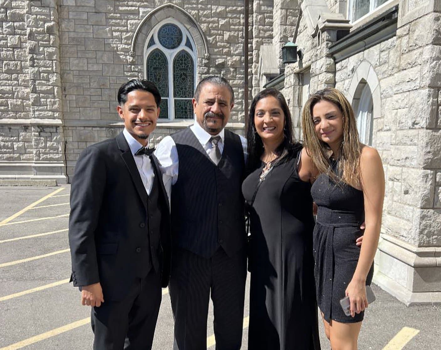 Lisa Lopez-Galvan, second from right, stands with her family in a photo posted to her Facebook account Sept. 26, 2022. Lopez-Galvan, a parishioner of Sacred Heart-Guadalupe Church in Kansas City, Mo., was killed Feb. 14, 2024, Ash Wednesday, during a shooting following the Kansas City Chiefs' Super Bowl victory parade. (OSV News screenshot/Facebook)