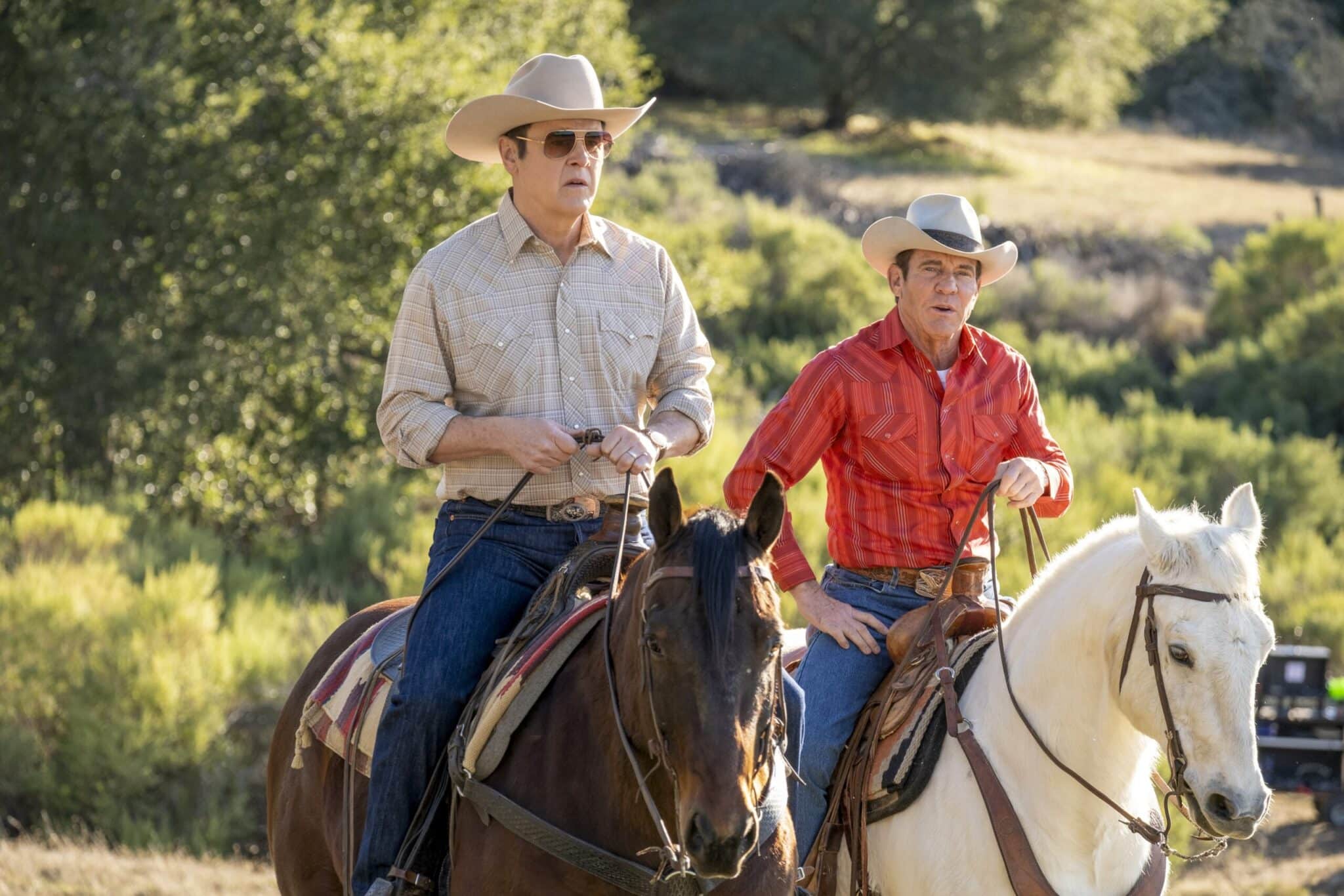 Mark Moses and Dennis Quad star in the movie "Reagan." The movie was directed by acclaimed Catholic filmmaker Sean McNamara.