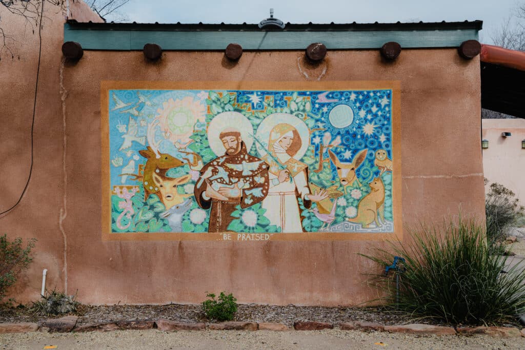 Saint Clare and Saint Francis