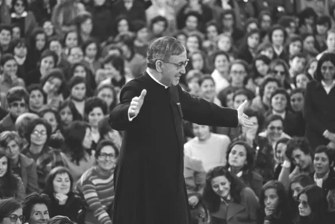 Opus Dei's founder, St. Josemaría Escrivá, is pictured in this undated photo. On the 100th anniversary of his priestly ordination March 28, 1925, St. Josemaría was topping the Amazon charts. (OSV News photo/courtesy Opus Dei)