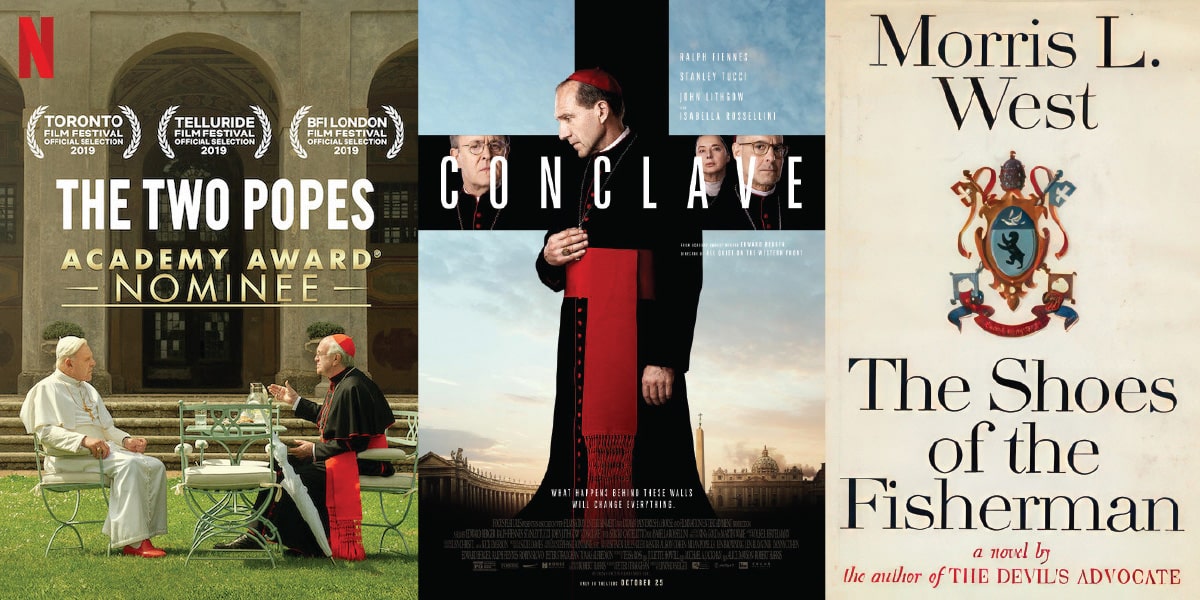 movies and books about the pope