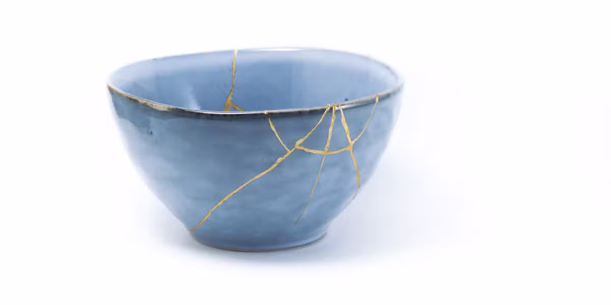 bowl that is mended