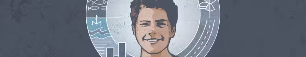 Illustration of Carlo Acutis