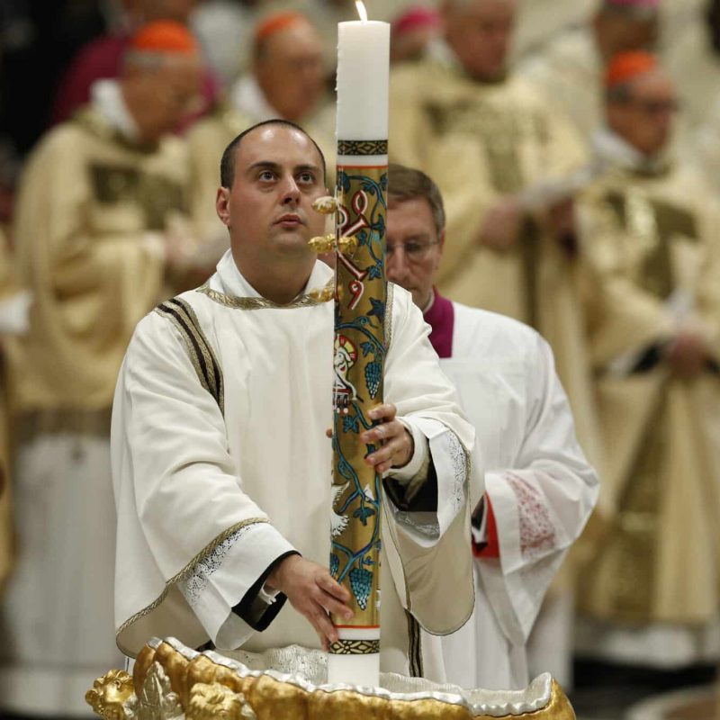 POPE EASTER VIGIL VATICAN