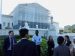 People gather in front of the U.S. Supreme Court in Washington on the first day of its new term Oct. 6, 2025.