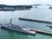 Navy guided missile destroyer USS Stockdale DDG-106 docks at the Frigate Captain Noel Antonio Rodriguez Justavino Naval Base near the entrance to the Panama Canal, in Panama City Sept. 21, 2025.