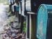 Row of mailboxes