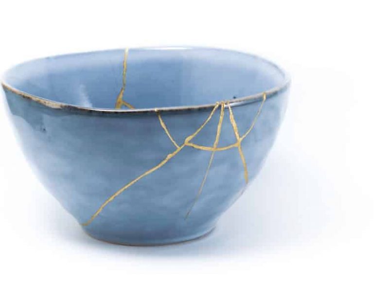 bowl that is mended