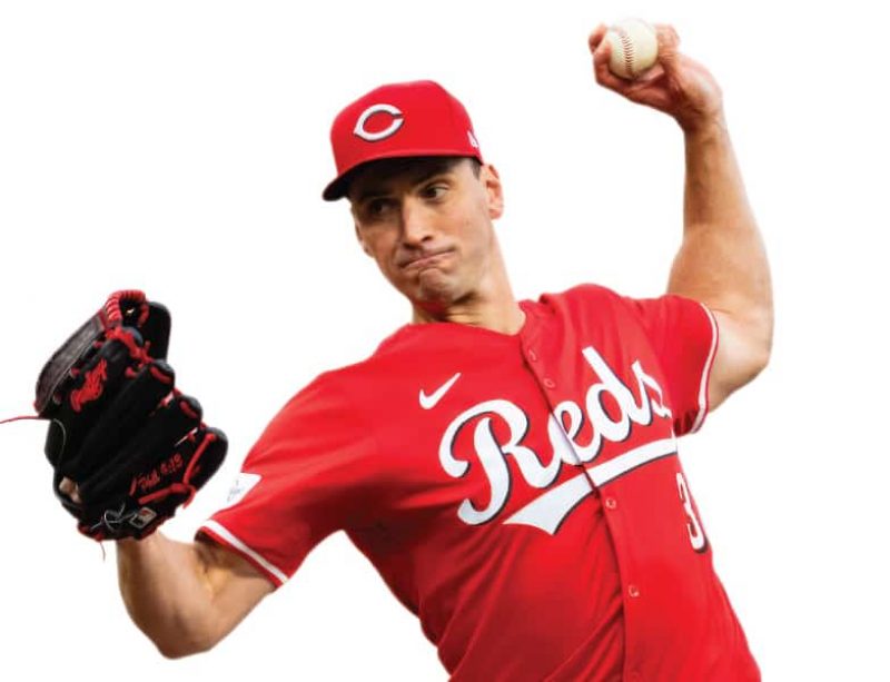 Cincinnati Reds' pitcher Brent Suter