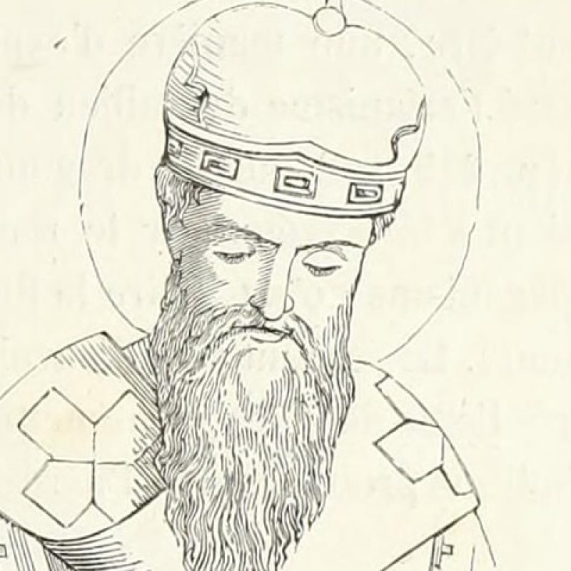 drawing-of-saint-narcissus-of-jerusalem Drawing of Saint Narcissus of Jerusalem