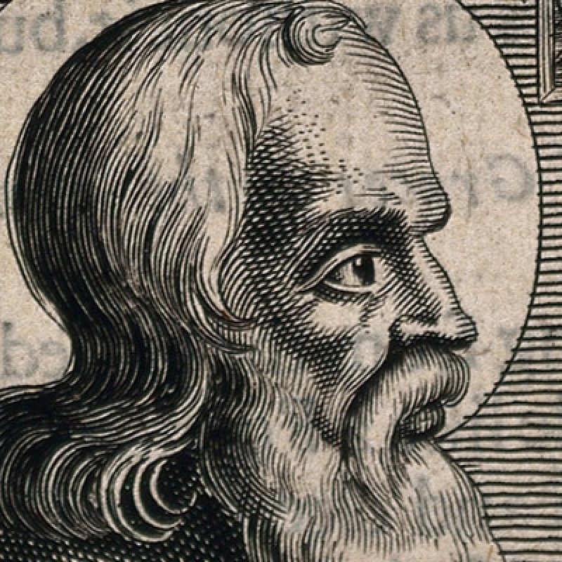 Engraving of Saint Polycarp