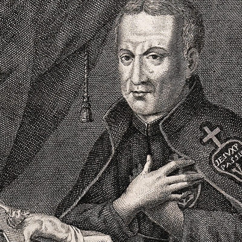 Engraving of Saint Paul of the Cross