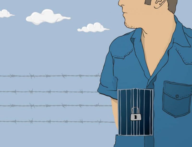 Illustration of a dude doing nothing