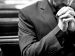 man praying in a church.