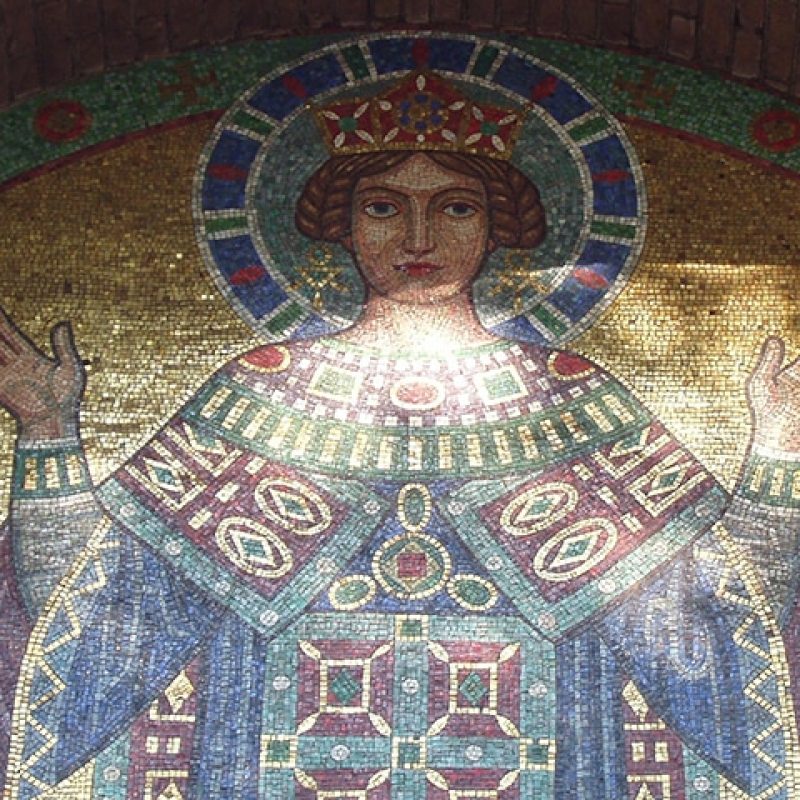 Mosaic of Saint Agnes of Rome