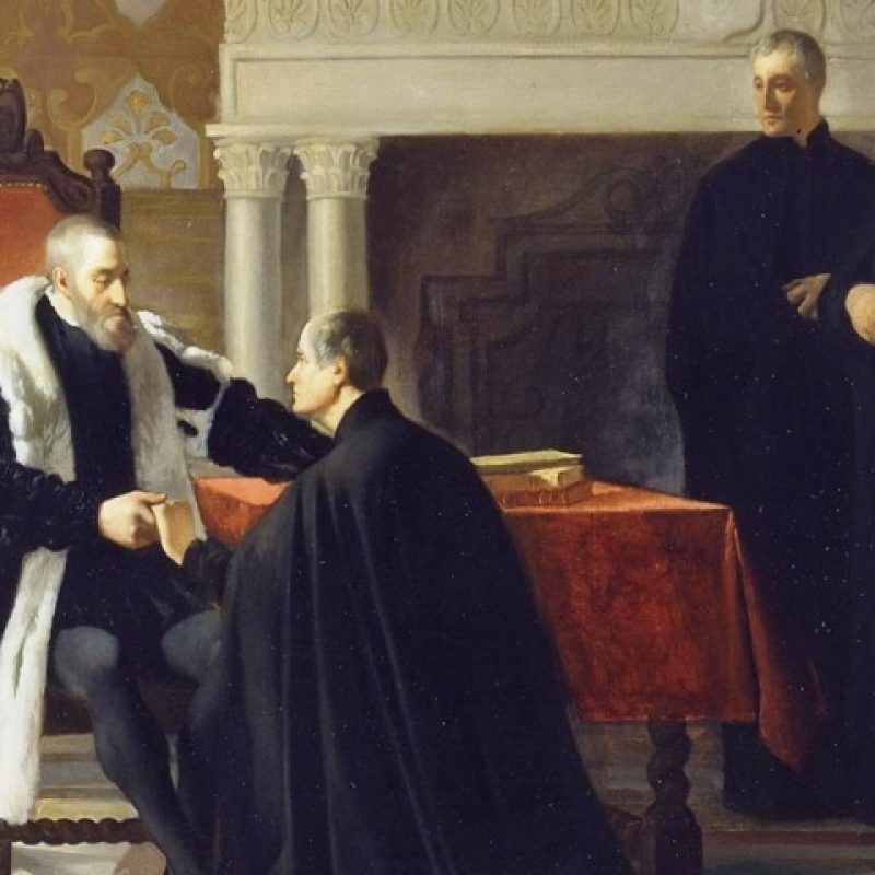 Painting of Saint Francis Borgia