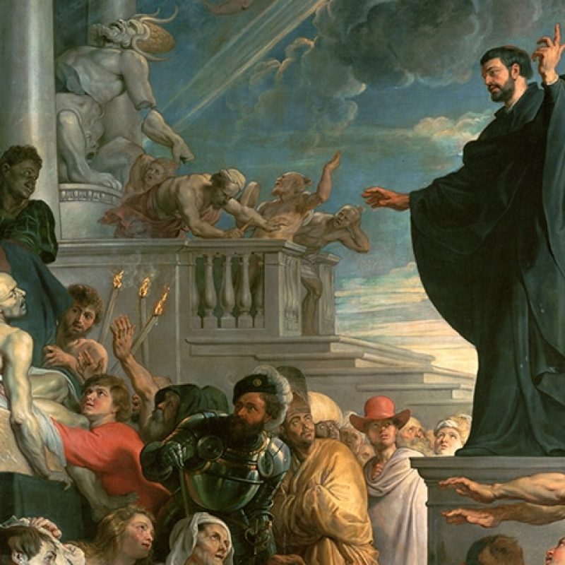 Painting of Saint Francis Xavier