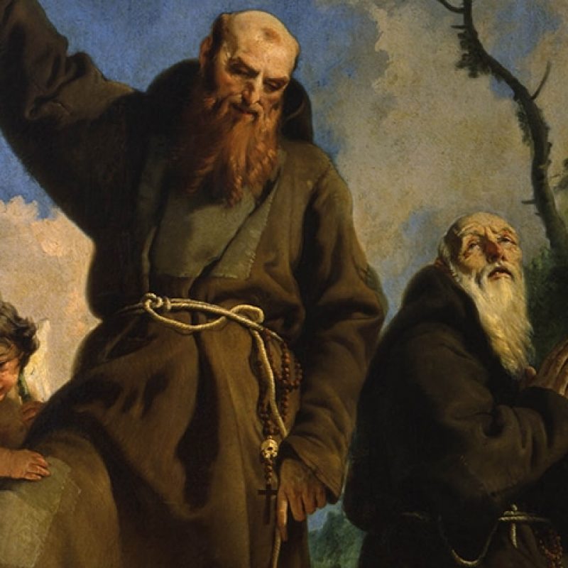 Painting of Saint Joseph of Leonissa