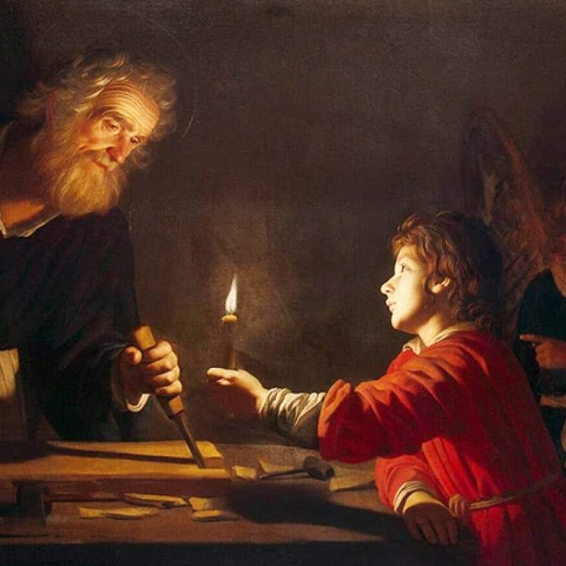 Painting of Saint Joseph the Worker