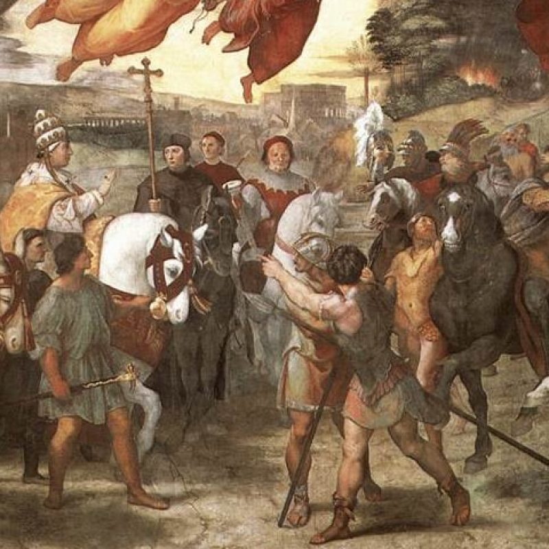 Painting of Saint Leo the Great