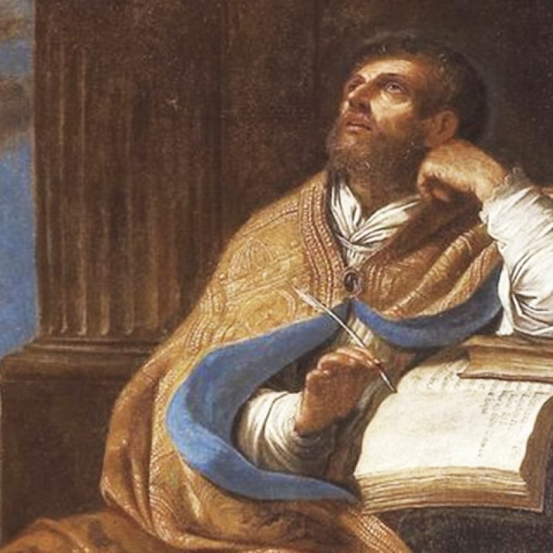 Painting of Saint Peter Chrysologus