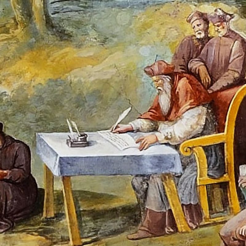 Painting of Saint Peter Damian