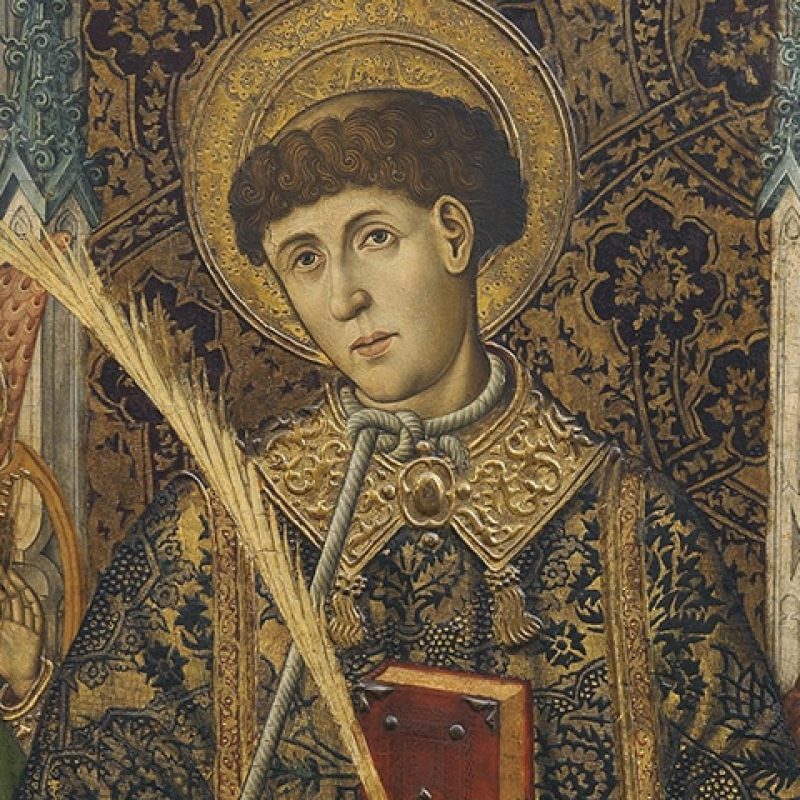 Painting of Saint Vincent of Zaragossa