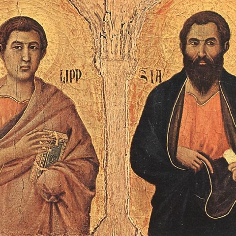 Painting of Saints Philip and James