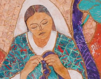 Virgin Mary untying a knot