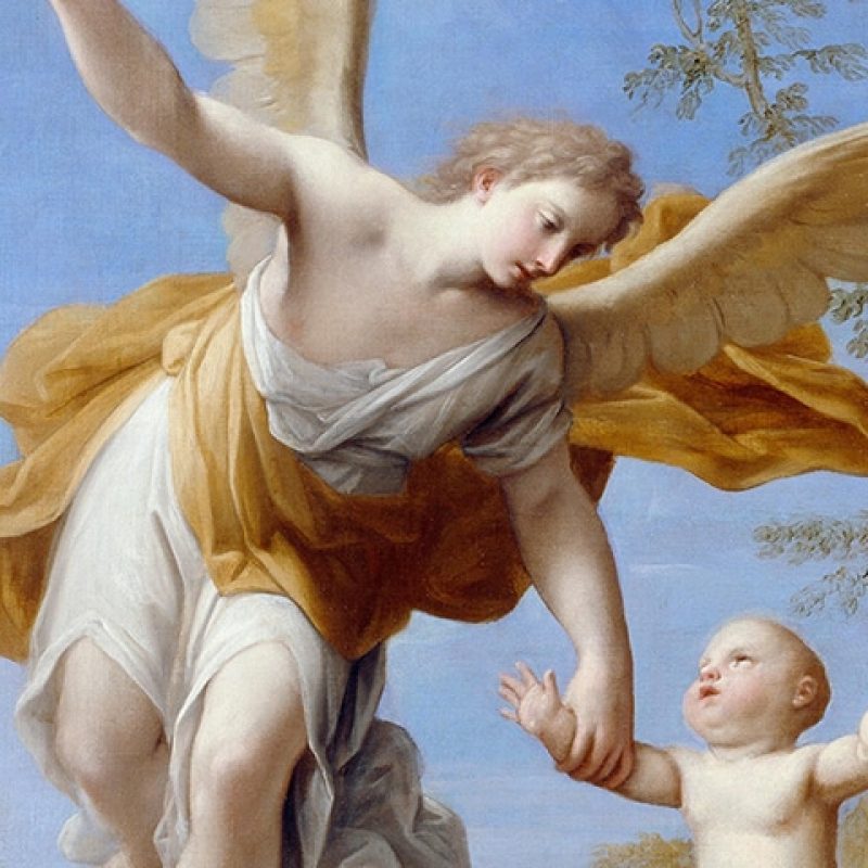 Painting of Feast of the Guardian Angels