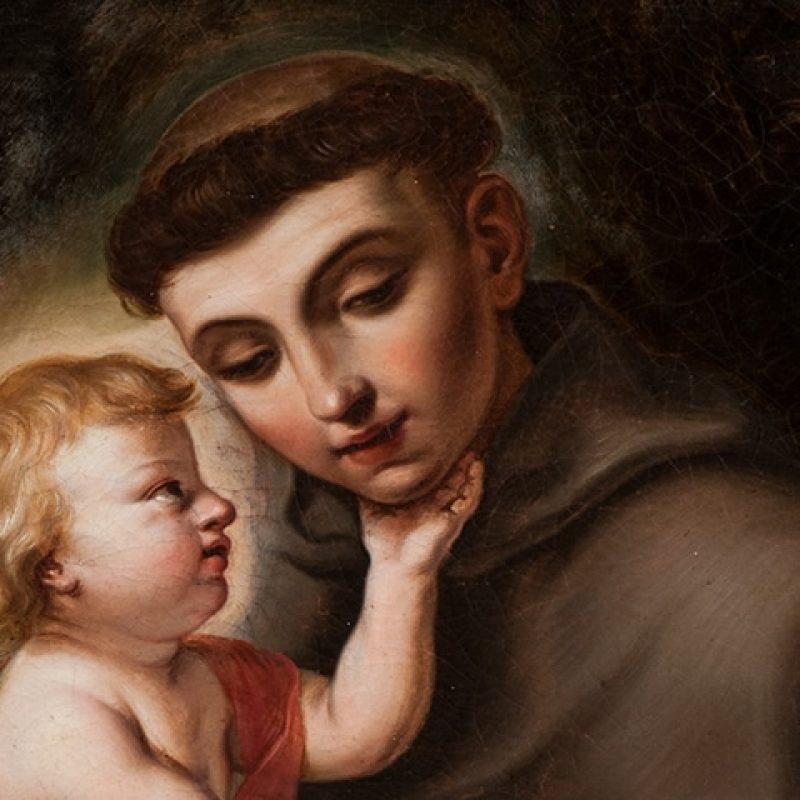 Painting of Saint Anthony of Padua