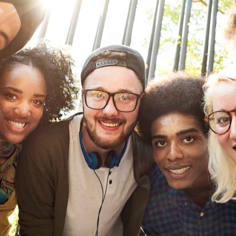 Group of multicultural people