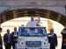 Pope Leo XIV greets visitors and pilgrims from the popemobile as he rides around St. Peter's Square at the Vatican before his weekly general audience Nov. 5, 2025. (CNS photo/Lola Gomez)