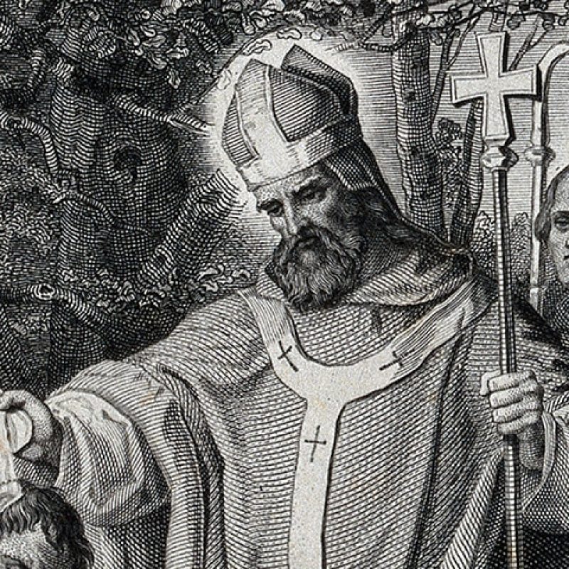 Saint Boniface engraving