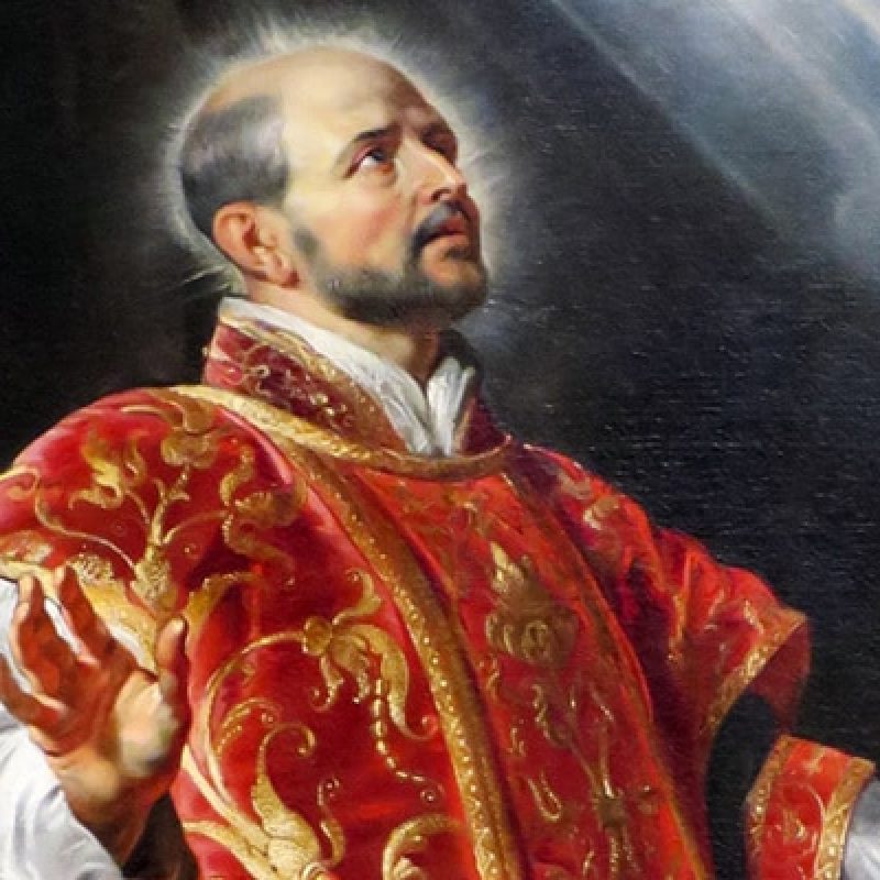 Painting of Saint Ignatius of Loyola