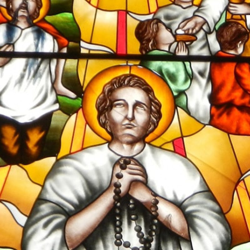 Stained Glass Window of Saint Lorenzo Ruiz and Companions