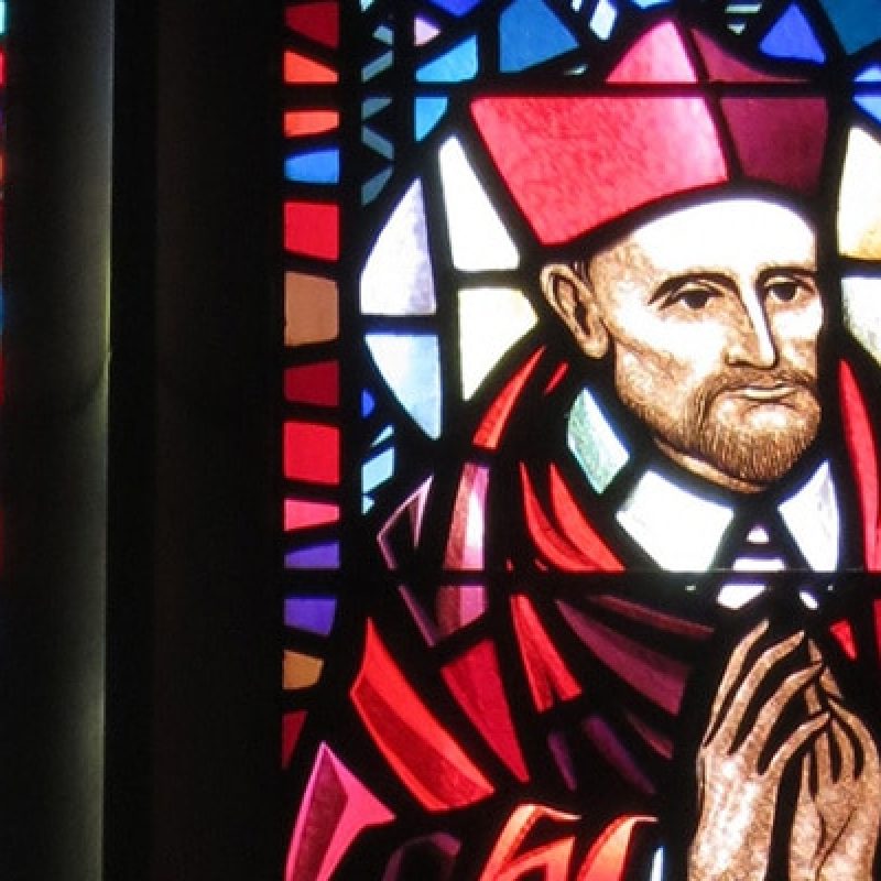 Stained Glass windows Saint Robert Bellarmine