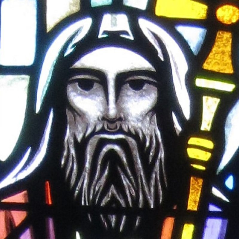 Stained Glass Window of Saint Cyril of Jerusalem